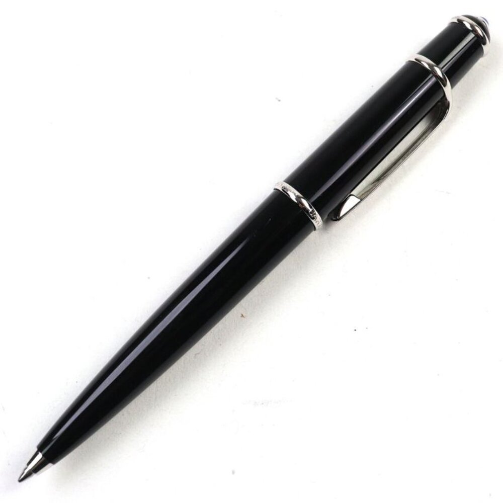 Cartier Diabolo De Ballpoint Pen With Logo Engraved Blue Gemstone